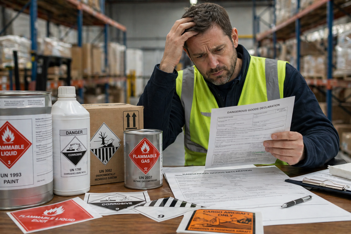 Dangerous goods confusion